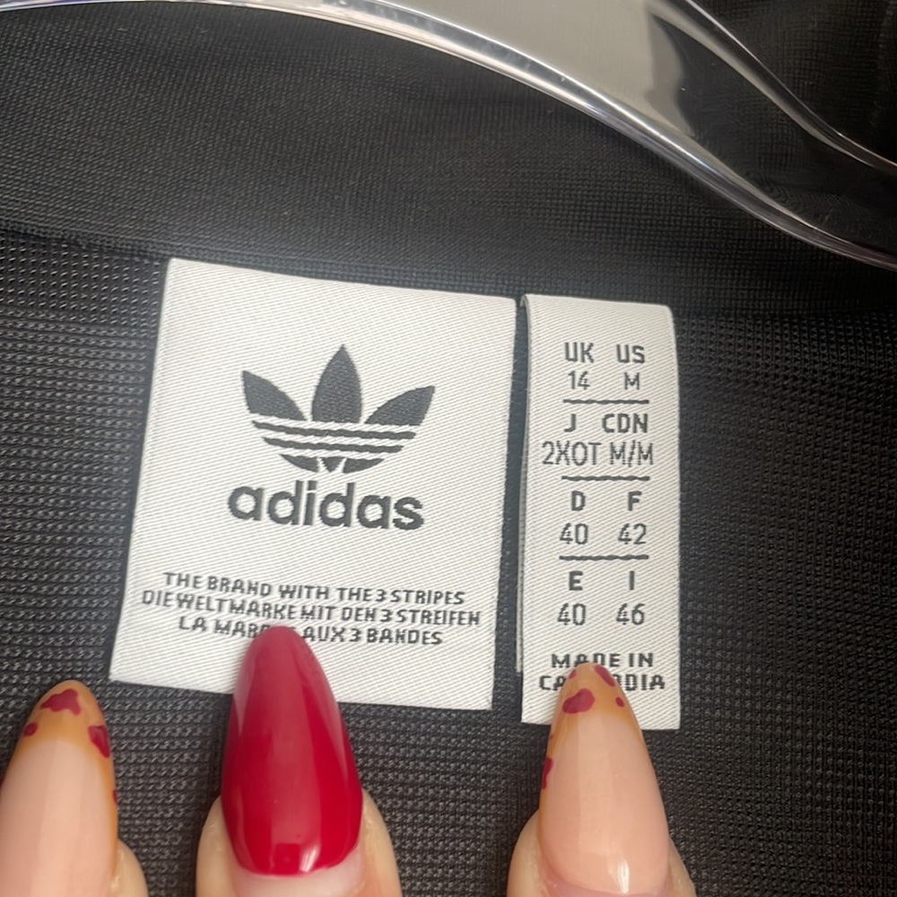 Adidas Bellista Floral Cropped Track Jacket - Picture 6 of 6